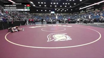 115 lbs Cons. Round 2 - Avery Villines, Topeka-Seaman Hs vs Kylie Enriquez, Bonner Springs HS