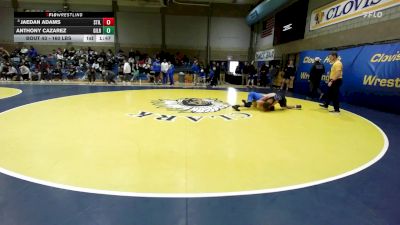 160 lbs Round Of 64 - Jaedan Adams, Stillwater (OK) vs Anthony Cazarez, Gilroy