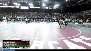 126 lbs Cons. Round 2 - Brayden Pirrie, Payette vs Bradley Hageman, Forest Grove
