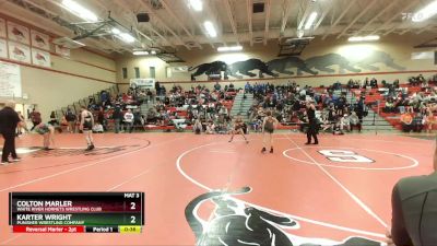 63 lbs Quarterfinal - Karter Wright, Punisher Wrestling Company vs Colton Marler, White River Hornets Wrestling Club