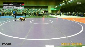 89 lbs Semifinal - Bradley Alarid, Steel City Reloaded vs Johnnatan Martinez, Garage Crew