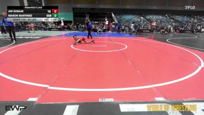 92 lbs Semifinal - Ari Sobaje, The Empire vs Mason Martinez, Brawler Elite