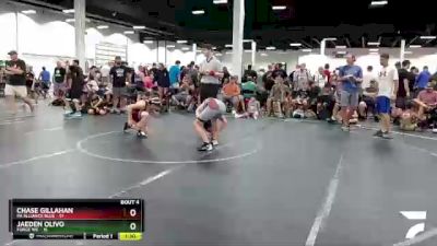 110 lbs Round 2 (4 Team) - Chase Gillahan, PA Alliance Blue vs Jaeden Olivo, Force WC