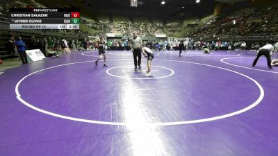 122 lbs Round Of 16 - Christian Salazar, Foothill vs Jayden Olivas, Clovis East