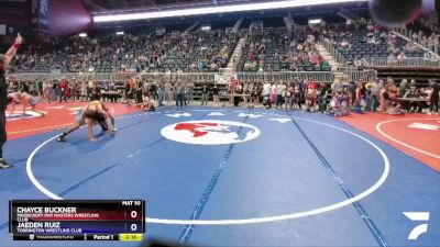 157 lbs Round 1 - Jaeden Ruiz, Torrington Wrestling Club vs Chayce Buckner, Moorcroft Mat Masters Wrestling Club