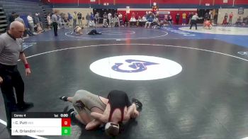 133 lbs Consy 4 - Carter Putt, Indiana vs Anthony Orlandini, Montour