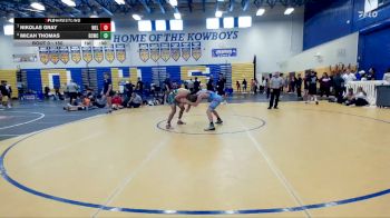 150 lbs Cons. Round 6 - Nikolas Gray, Wellington vs Micah Thomas, Black Creek Wrestling Club