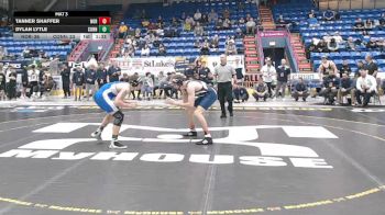 215 lbs Qtr-finals - Tanner Shaffer, Norwin vs Dylan Lytle, Connellsville Area