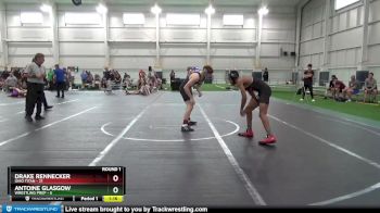 138 lbs Round 1 (8 Team) - Drake Rennecker, Ohio Titan vs Antoine Glasgow, Wrestling Prep