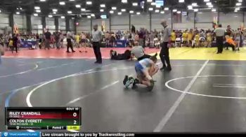 64 lbs Round 4 - Riley Crandall, PA Gold vs Colton Everett, Team Michigan