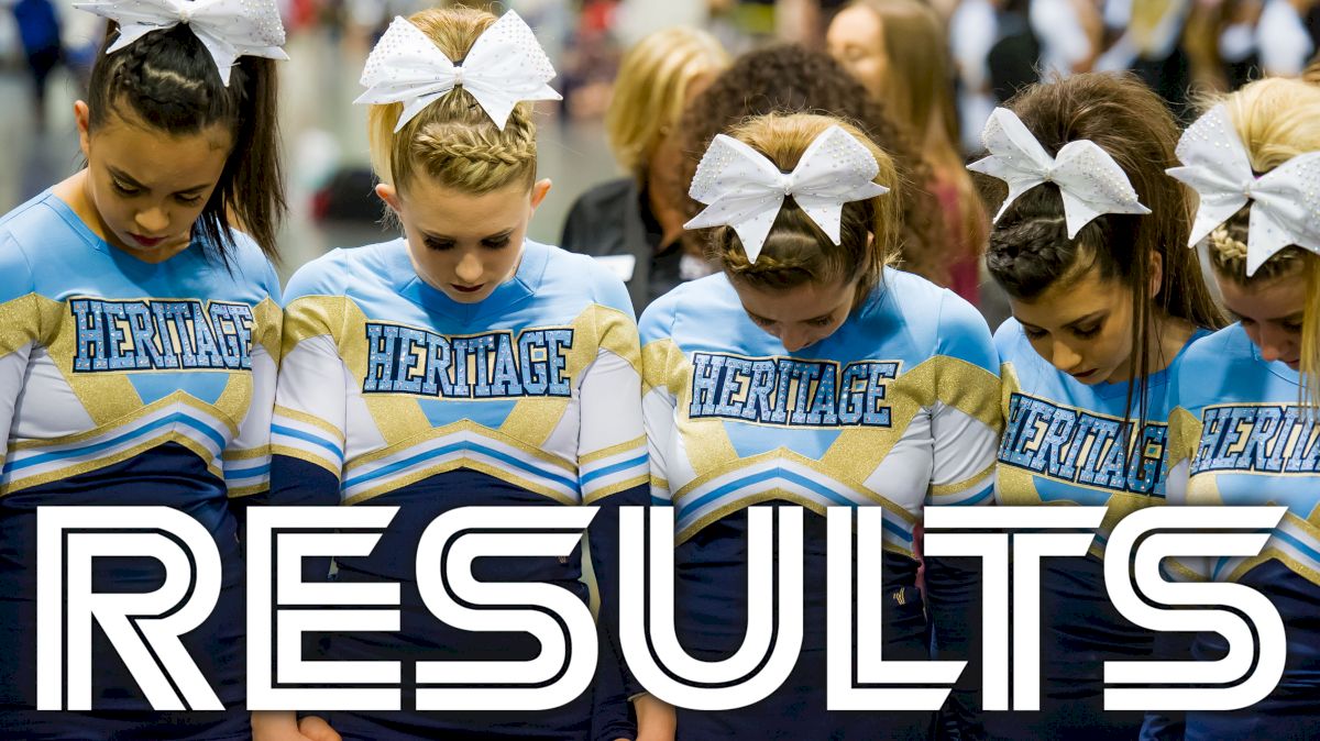 USA Spirit Nationals Show Cheer Novice Results