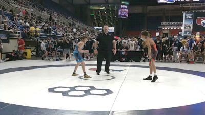 100 lbs Champ. Rd Of 64 - Tyree Williams, Texas vs Owen Santos, California