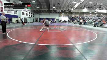 285 lbs Quarterfinal - Dawson Rull, Central Missouri vs Kazz Hyson, Graceland University