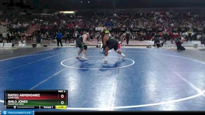 285 lbs Semifinal - Mateo Armendariz, Sunnyside vs Shilo Jones, Mountain View