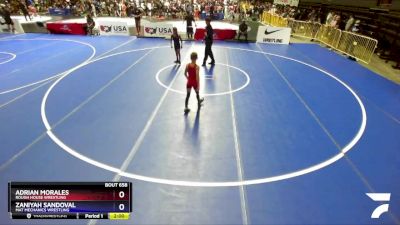 70 lbs Quarterfinal - Uriah Doyle, Driller Wrestling Club vs Julian Lawrence, Red Wave Wrestling