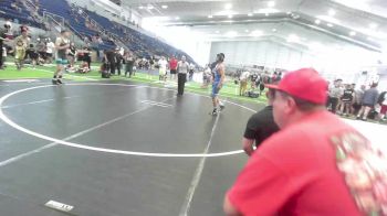 156 lbs Semifinal - Angelo Ortiz, Juggernaut WC vs Sebastian Rodriguez, Silverback WC