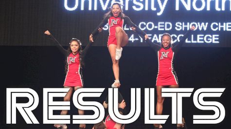 USA Collegiate Championships 4 Year College Cheer Results