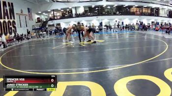 174 lbs Round 2 (6 Team) - Spencer Vos, Adrian vs Jared Stricker, University Of Wisconsin Eau Claire
