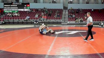 141 lbs Round Of 16 - Presley Johnson, The Citadel vs William Anderson, Tennessee-Chattanooga