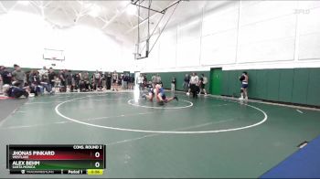 190 lbs Cons. Round 2 - Jhonas Pinkard, Westlake vs Alex Behm, Santa Monica