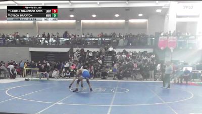 165 lbs Round Of 32 - Lariell Francisco Soto, Lyman Mem/Windham Tech vs Dylon Braxton, Norwalk