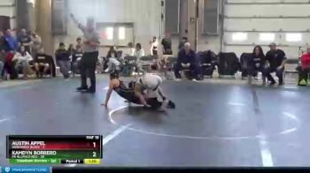 96 lbs Round 3 (8 Team) - Kamdyn Borrero, PA Alliance Red vs Austin Appel, Warhawks Black
