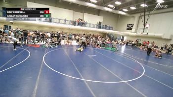 51-55 lbs Round 1 - Callan Gonzales, Champions Wrestling Club vs Colt Campbell, Iron County Wrestling Academy