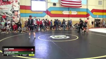 165 lbs Cons. Round 1 - Stephen Archer, Burns/Pine Bluffs vs Lane Jones, Central