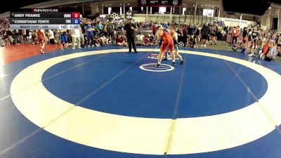190 lbs Quarters - Andy Franke, Big Game Wrestling Club vs Corinthian Tonte, Franklin Wrestling Club