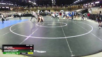 285 lbs Champ. Round 3 - Kwadrus Wilson, Woodland, Cartersville vs Arik Hums, High Point Regional