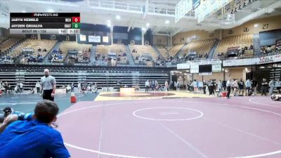 125 lbs Champ. Round 2 - Jayden Grijalva, Unattached vs Jabyn Kemble, Western Colorado