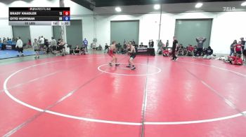 92 lbs Brady Knadler, Texas vs Otto Huffman, Oregon