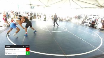 175 lbs Round Of 32 - Noah Koendarfer, Reverence Grappling TC vs Nicholas Yamas, Team Coalinga