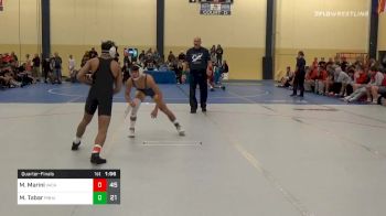 132 lbs Quarterfinal - Muhammad Marini, Vacaville vs Micah Tabar, Punahou