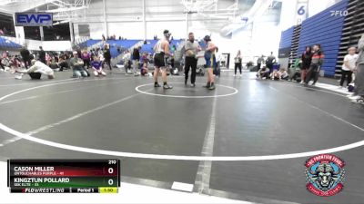 210 lbs Placement (4 Team) - Cason Miller, Untouchables Purple vs Kingztun Pollard, SEK Elite