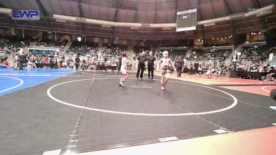 67 lbs Semifinal - Jaxon Huffman, Team Tulsa Wrestling Club vs Hudson Hood, Collinsville Cardinal Youth Wrestling