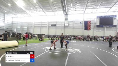 90 kg Quarterfinal - Sean Lin, Reign WC vs Braden Schwarzenbach, Mantanona TC