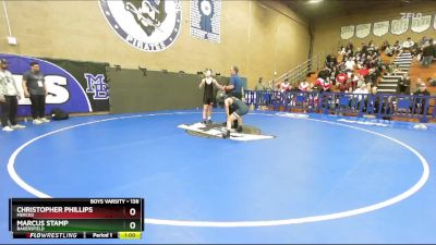 138 lbs Cons. Round 6 - Christopher Phillips, Merced vs Marcus Stamp, Bakersfield