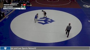 141 lbs Cons. Round 5 - Temuujin Erdenetuya, Marymount University vs Trey Custodio, Washington & Lee