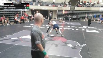 139 lbs Round 1 (4 Team) - Peyton Trout, Perham, MN vs Noah Schaefer, Zumbrota-Mazeppa, MN