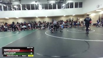 67 lbs Cons. Round 2 - Keidrick O`Bannon, FordDynastyWrestlingClub vs Quinn Kahler, Toro World Club