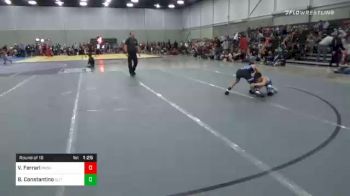 76 lbs Prelims - Vinny Ferrari, Team Punisher Wrestling vs Bryson Constantino, Elite Force Wrestling Club