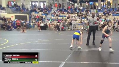 75 lbs Cons. Round 3 - Tommy Green, Perry Hall vs Camden Easter, Mavericks