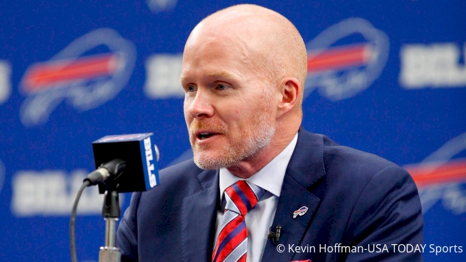 Cael Sanderson shares the time Bills coach Sean McDermott showed