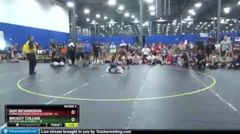 170 lbs Round 3 (6 Team) - Broedy Collins, Untouchables Purple vs Sam Richardson, Combative Sports Athletic Center