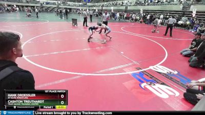 85 lbs 1st Place Match - Hank Droessler, RT Elite Wrestling vs Cashton Treuthardt, Team Nazar Training Center