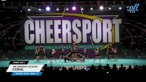 The Stingray Allstars - Coral [2024 L1 Youth - Small - C Day 2] 2024 CHEERSPORT National All Star Cheerleading Championship