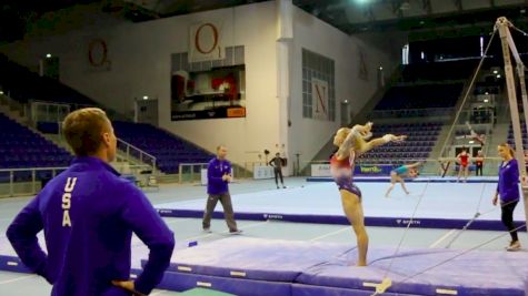 Riley McCusker Nails Bar Set With Stuck Dismount  - Training Day 2, 2017 Jesolo Trophy
