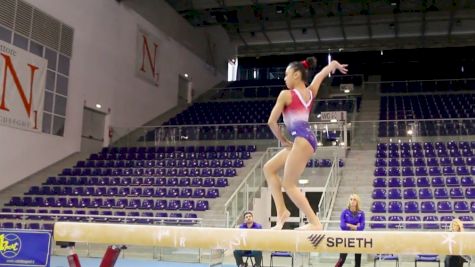Emma Malabuyo Stunning In Full Beam Set - Training Day 2, 2017 Jesolo Trophy
