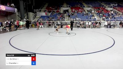 125 lbs Rnd Of 32 - Isabella Da Silva, TX vs Leah Chandler, IA